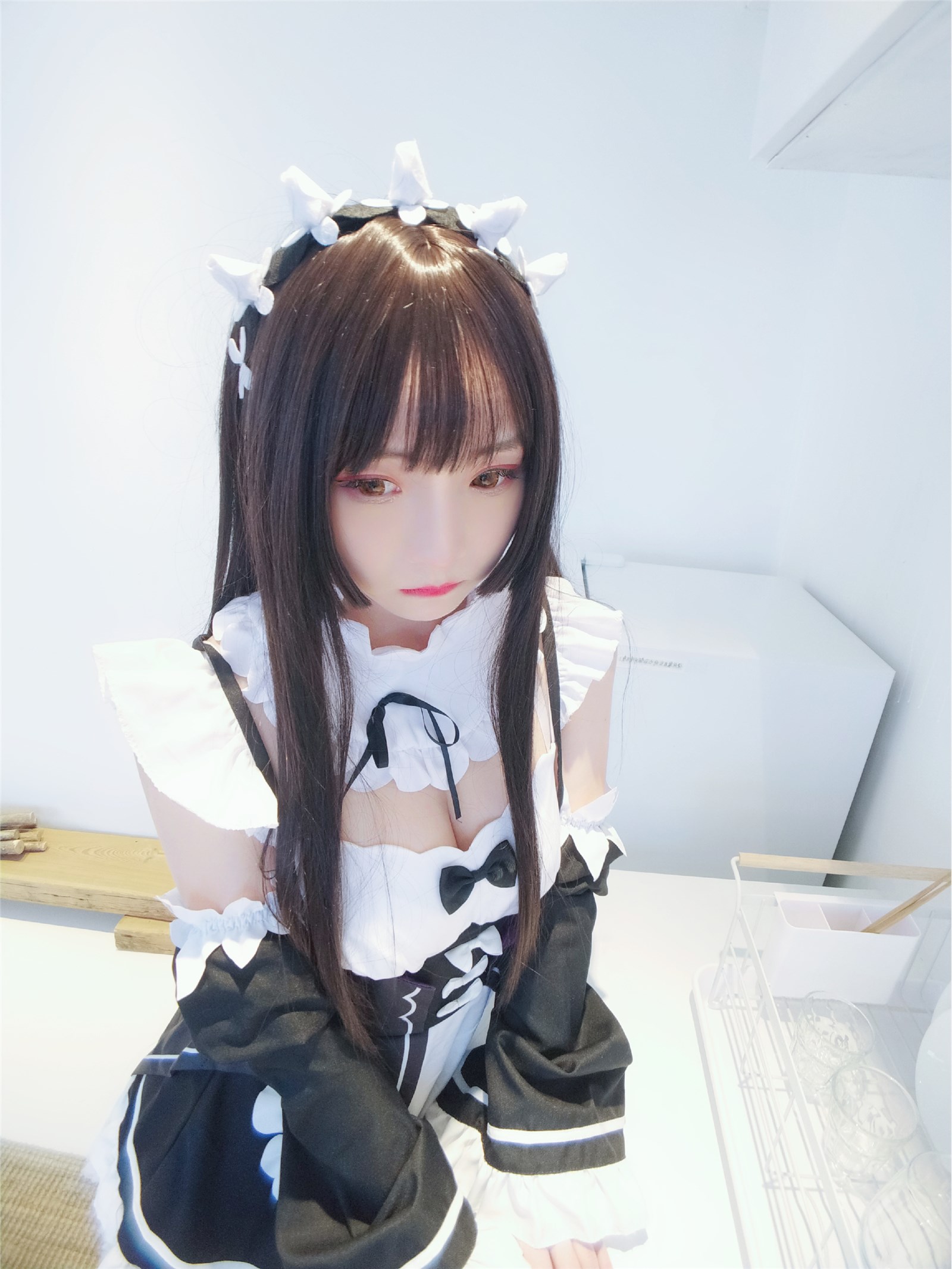 Guchuan no.013 black and white maid(26)